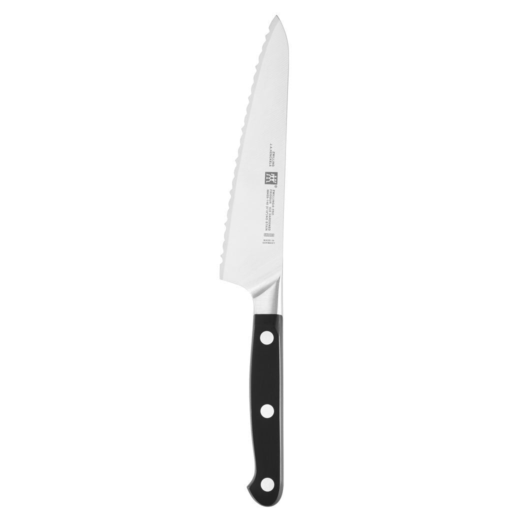 On Sale Zwilling Pro Serrated Prep Knife – 5.5″