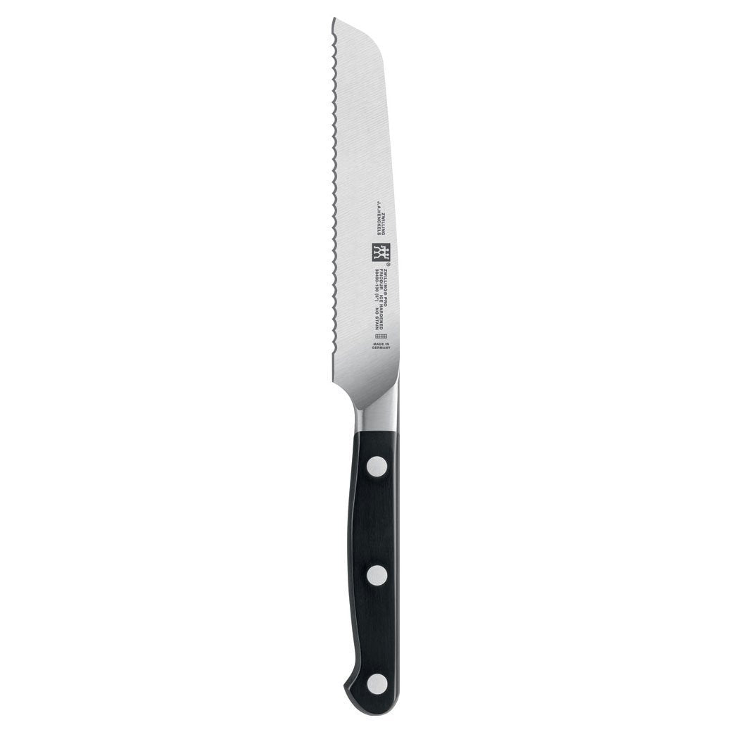 On Sale Zwilling Pro Serrated Utility Knife – 5″