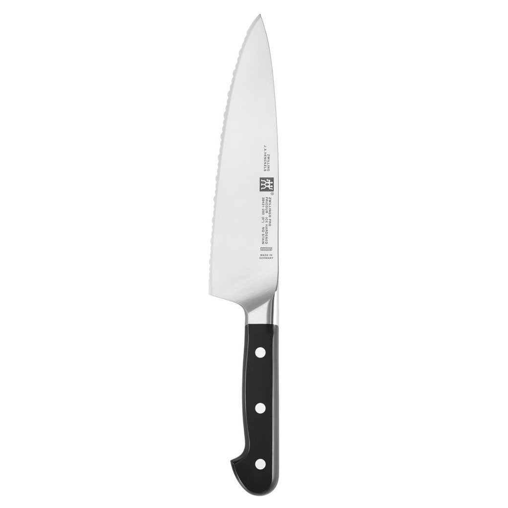 On Sale Zwilling Pro Ultimate Serrated Chef’s Knife – 8″